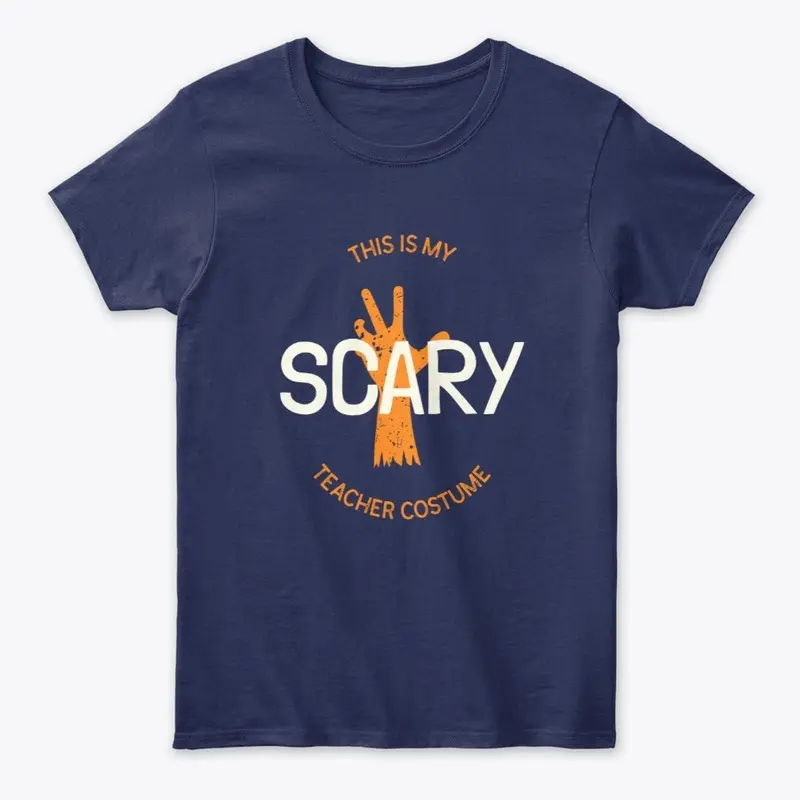 Scary Teacher Costume Tee